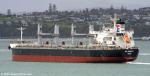 ID 13997 The 180m handysize bulker ES DIGNITY (2023/26128gt/42902dwt/IMO 9966099) departs Aucklandâ€™s Freyberg Wharf bound for Dunedin having arrived from Yeosu, South Korea on 25 June to load scrap...